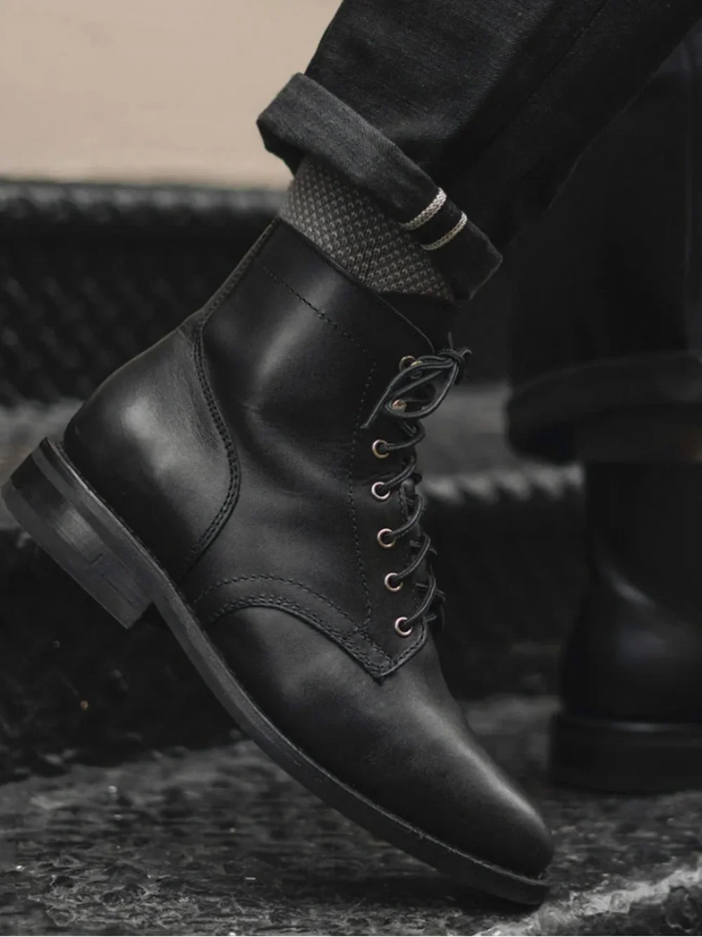 Thursday Boot Company Leather President Men’s Ankle Boot Black Size 10.5